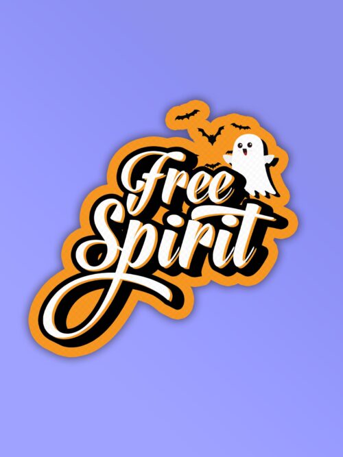 Free Spirit Laptop Mobile Stickers