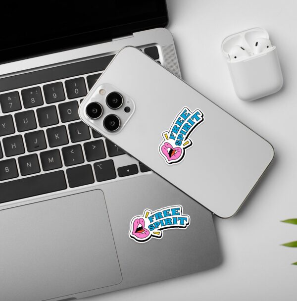 Free Spirit Laptop Mobile Sticker Free Spirit Laptop Mobile Sticker