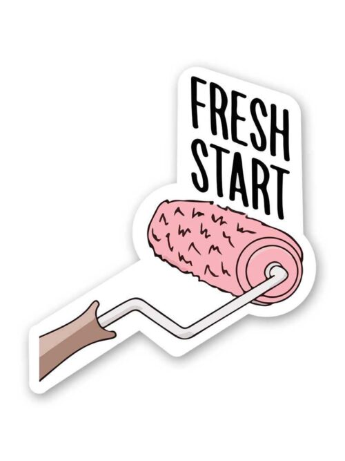 Fresh Start Sticker