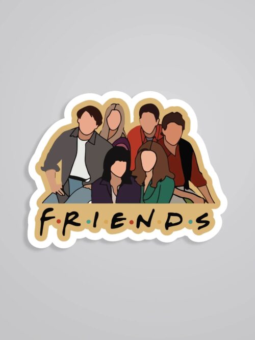 Friends Cast TV Shows Stickers