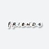 Friends Logo Sticker