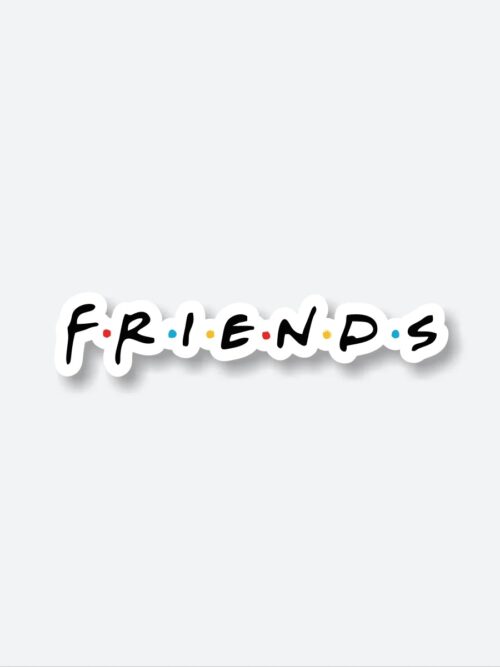Friends Logo Sticker