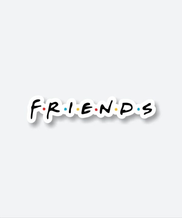 Friends Logo Sticker