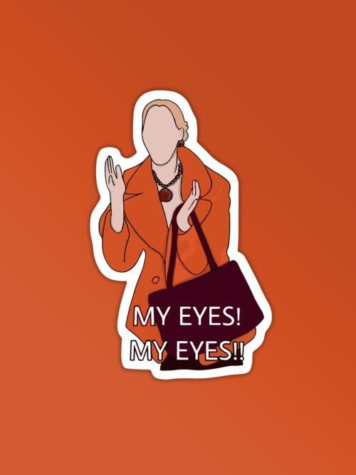 Friends Phoebe My Eyes Sticker