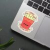 Fries Before Guys Sticker