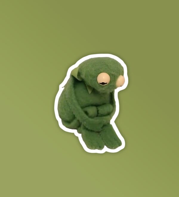 Froggo Sad Meme Laptop Mobile Stickers Froggo Sad Meme Laptop Mobile Stickers