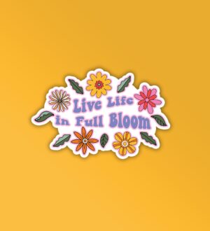 Full Bloom Laptop Mobile Stickers Full Bloom Laptop Mobile Stickers