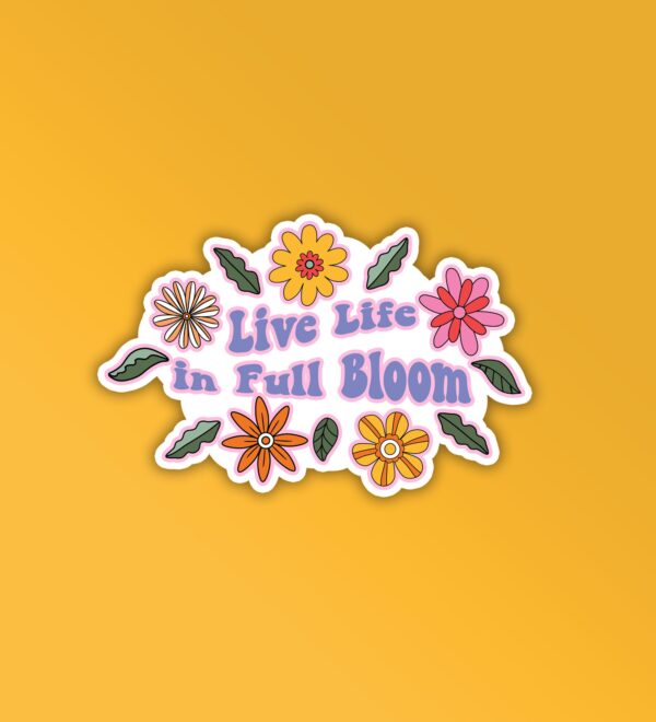 Full Bloom Laptop Mobile Stickers Full Bloom Laptop Mobile Stickers