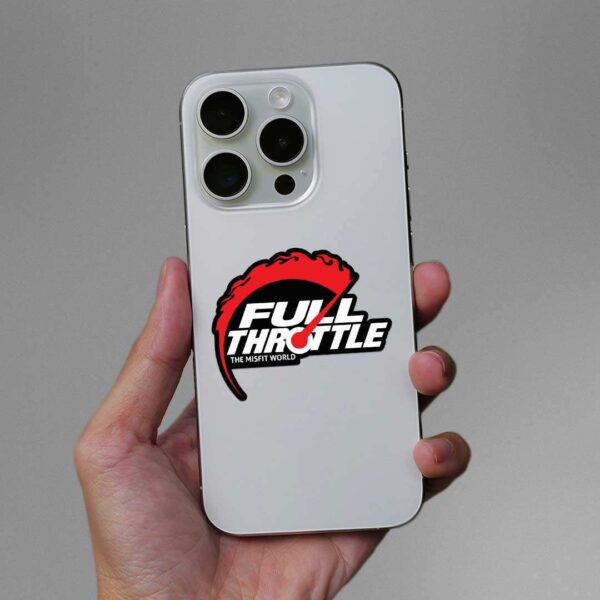 Full Throttle Sticker_3 Full Throttle Sticker