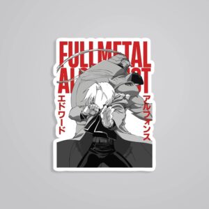 Fullmetal Alchemist Duo Anime Stickers Fullmetal Alchemist Duo Anime Stickers