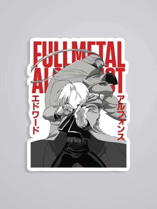 Fullmetal Alchemist Duo Anime Stickers