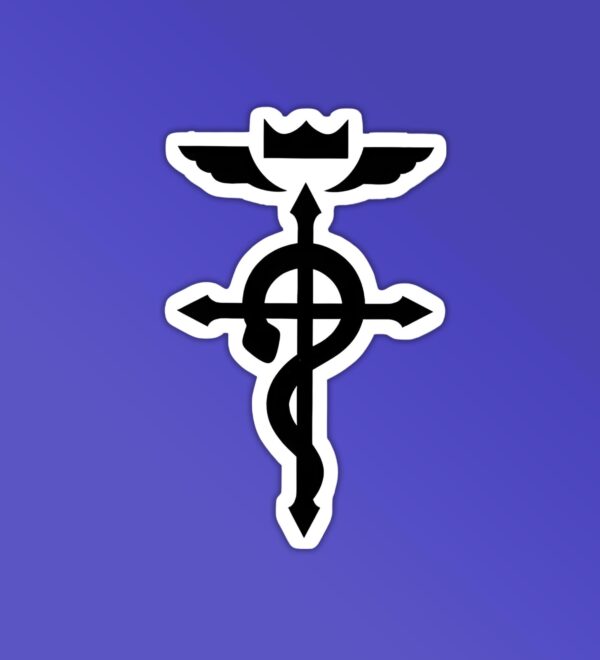 Fullmetal Alchemist Symbol Laptop Mobile Stickers Fullmetal Alchemist Symbol Laptop Mobile Stickers