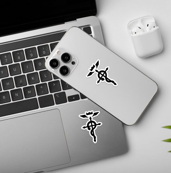 Fullmetal Alchemist Symbol Laptop Mobile Stickers Fullmetal Alchemist Symbol Laptop Mobile Stickers
