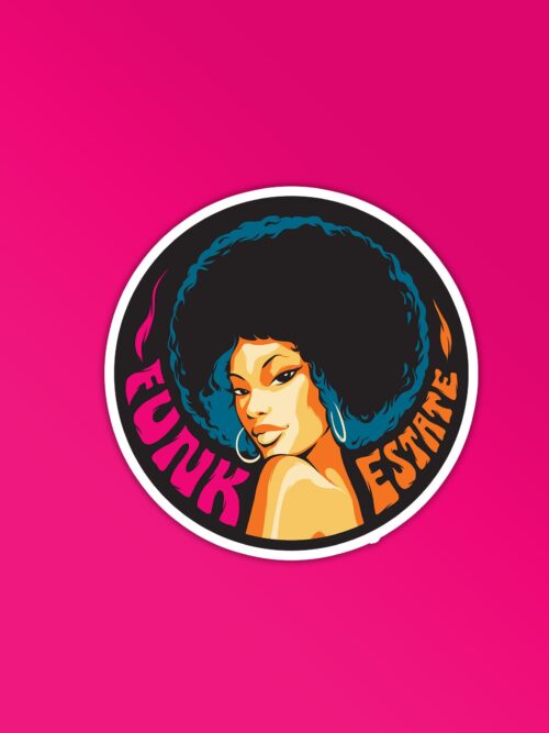 Funk 80s Sticker