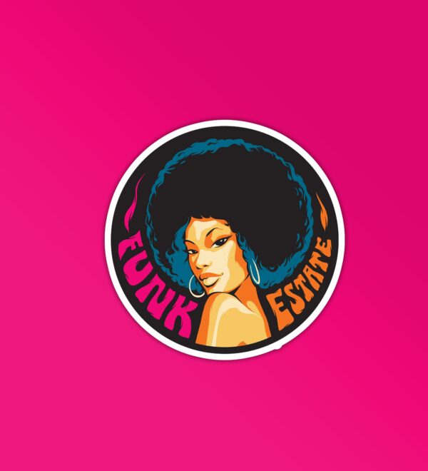 Funk 80s Sticker