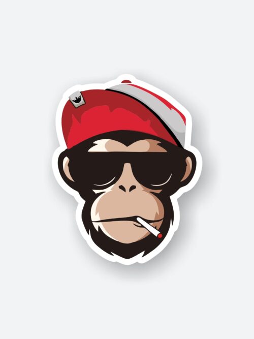 Funky Monkey Sticker