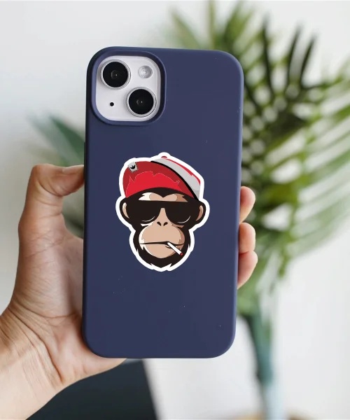 Funky Monkey Sticker