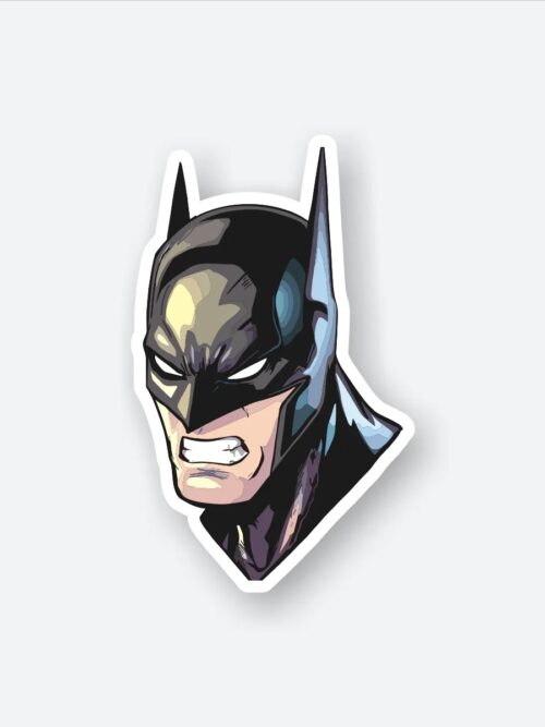Furious Batman Sticker