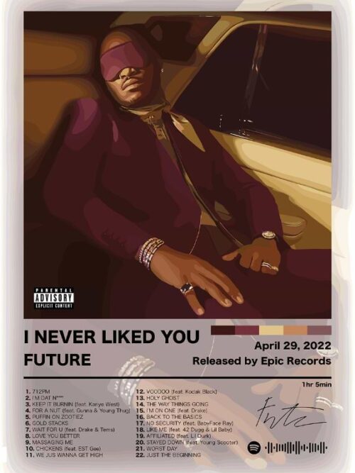 Future I Never Liked You Music Poster