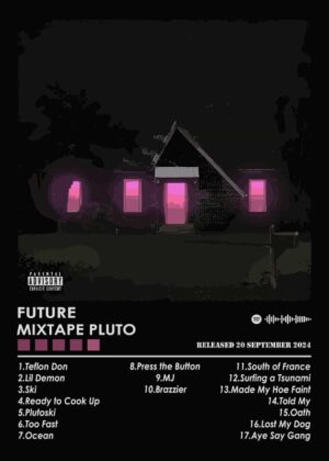 Future Mixtape Pluto Music Poster