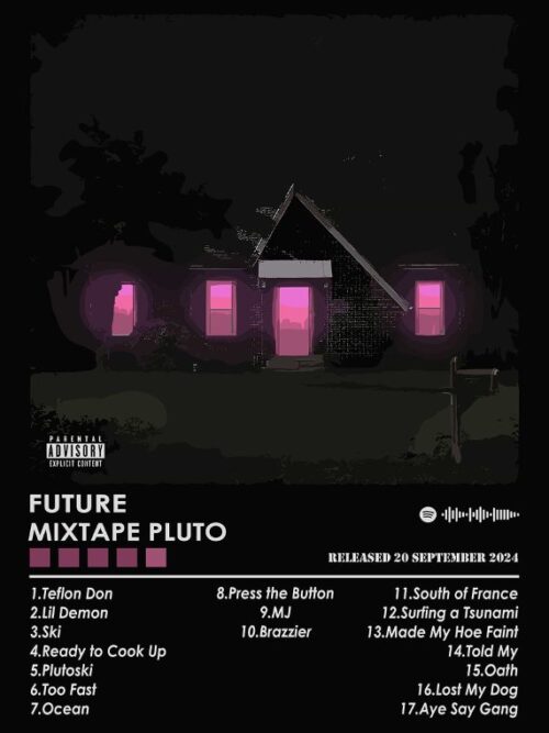 Future Mixtape Pluto Music Poster