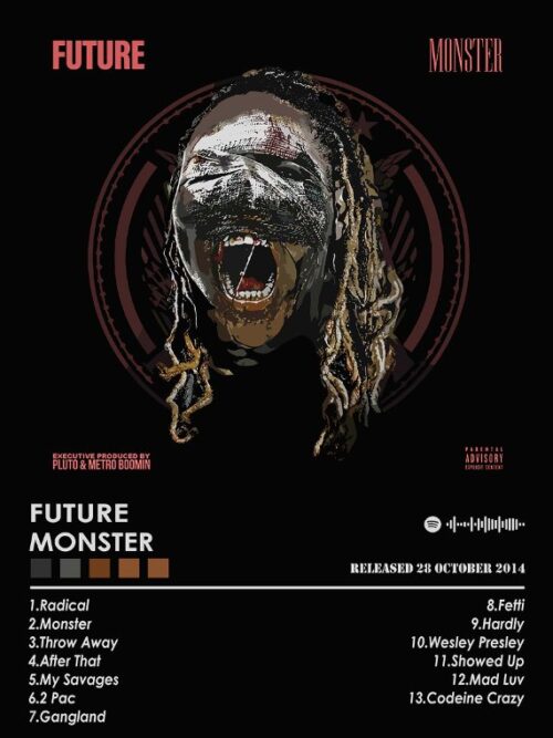 Future Monster Music Poster