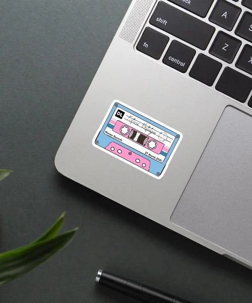 Future Nostalgia Casette Sticker