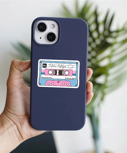 Future Nostalgia Casette Sticker