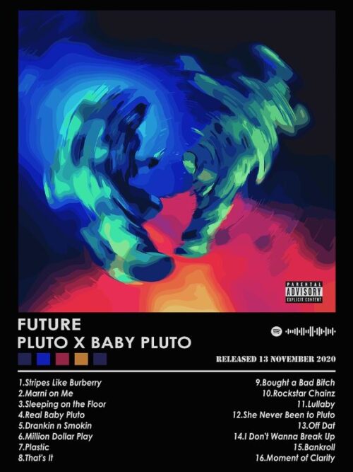 Future Pluto Baby Pluto Music Poster