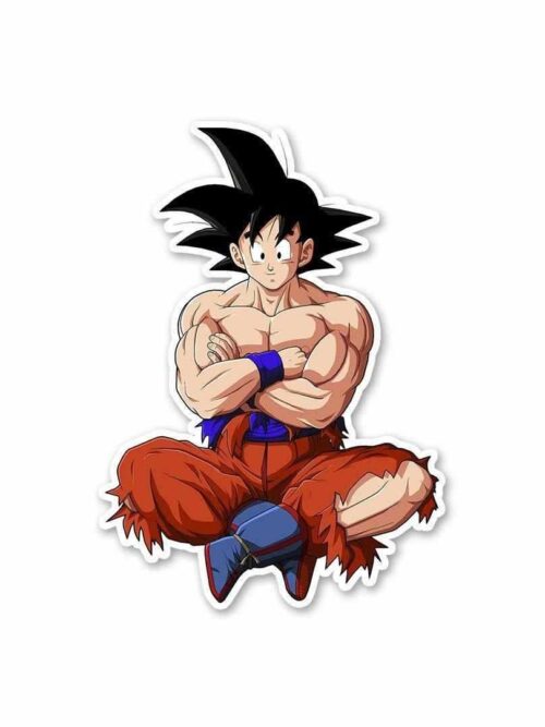 GOKU – No pain, No gain Sticker