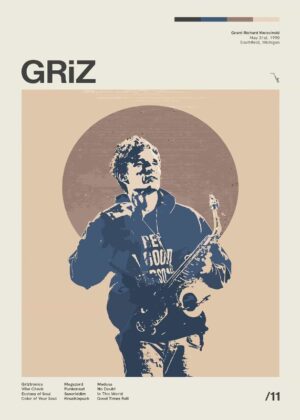 GRiZ Music Poster