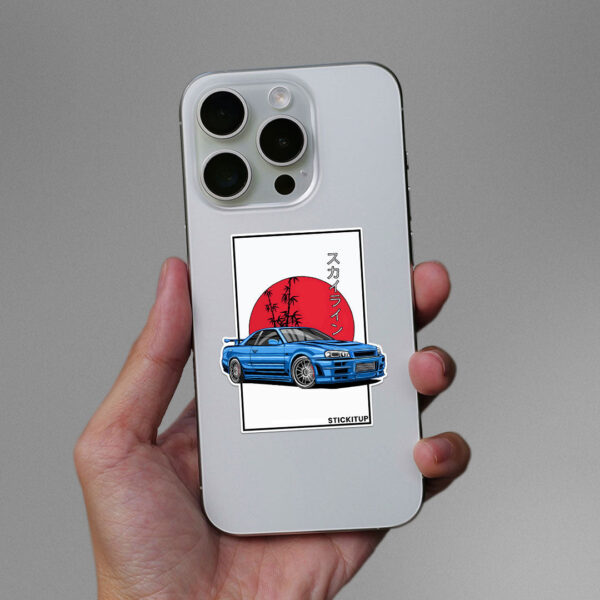 GTR R34 Sticker