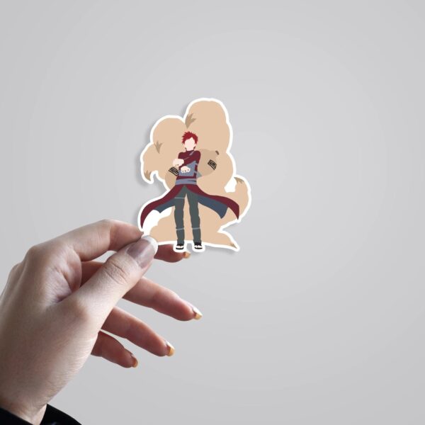 Gaara Minmalist Anime Stickers Gaara Minmalist Anime Stickers