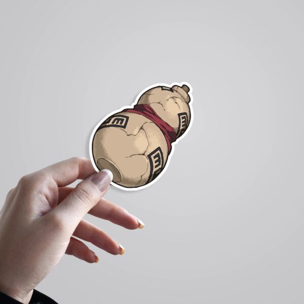 Gaaras Sand Gourd Anime Stickers Gaaras Sand Gourd Anime Stickers