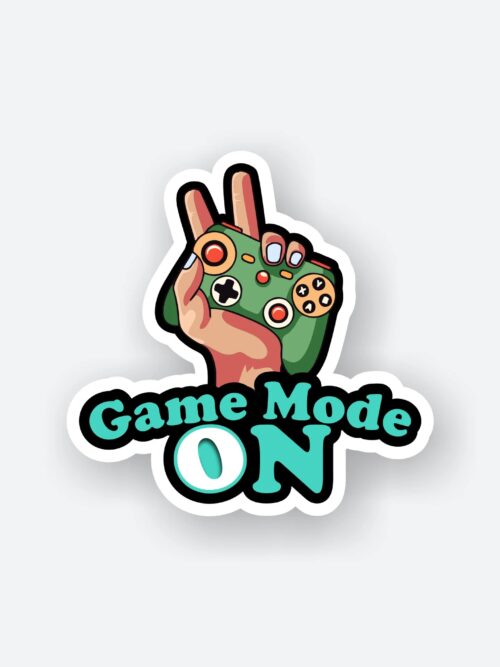 Game Mode On Sticker