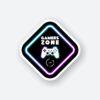 Gamers Zone Sticker