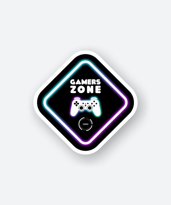 Gamers Zone Sticker Gamers Zone Sticker