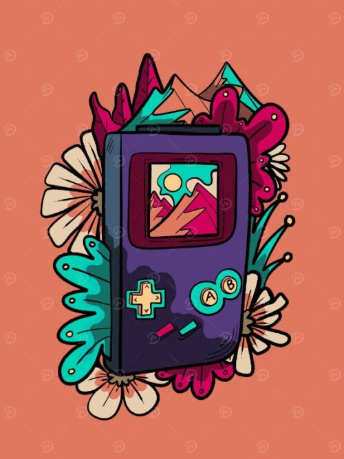 Gaming Nature Spring Vibes Poster