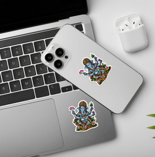 Ganesha Murti Laptop Mobile Sticker Ganesha Murti Laptop Mobile Sticker