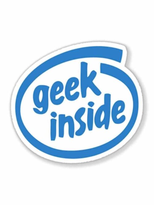 Geek Inside Sticker