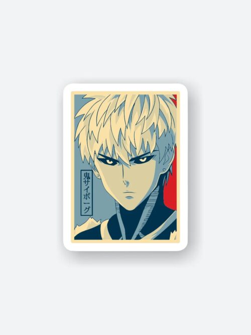 Genos One Punch Man Sticker