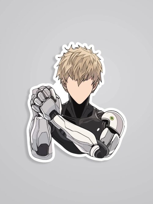 Genos The Cyborg Hero Anime Stickers