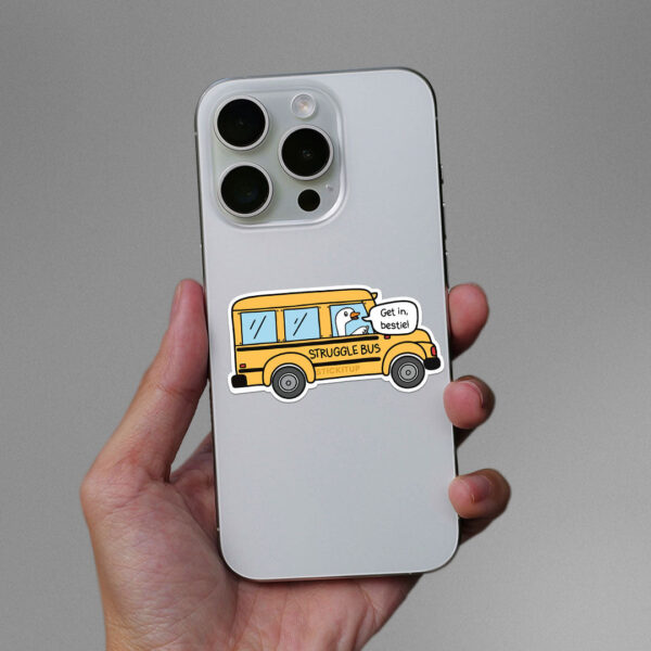 Get In Bestie Sticker