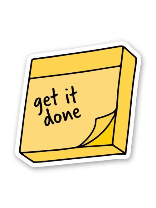 Get It Done Sticker