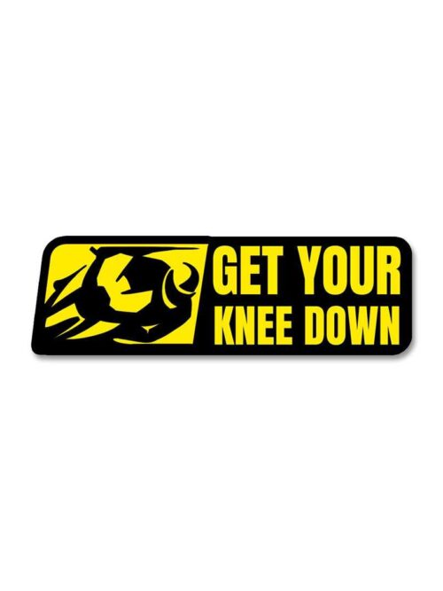 Get Your Knee Down Sticker