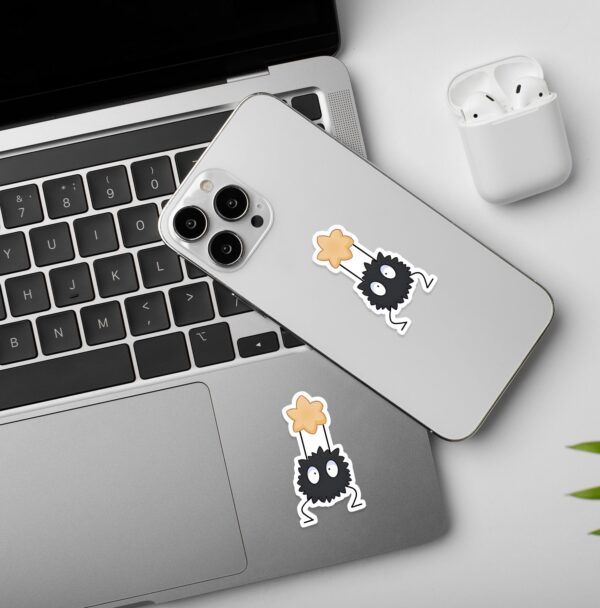 Ghibli Dust Star Laptop Mobile Stickers Ghibli Dust Star Laptop Mobile Stickers