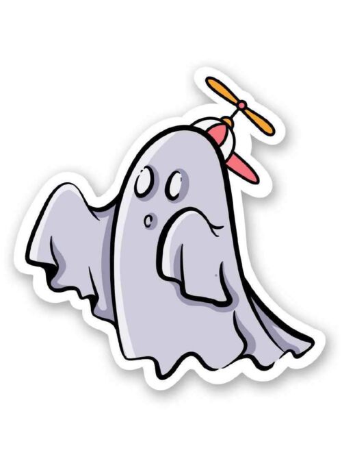 Ghost _ Boooo Sticker