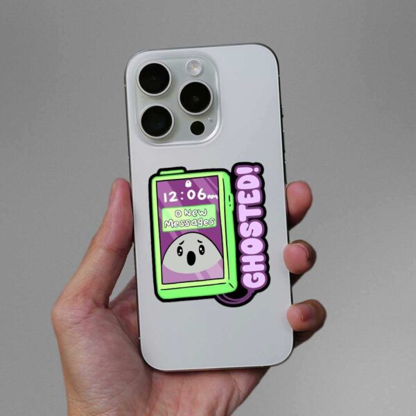 Ghosted Sticker