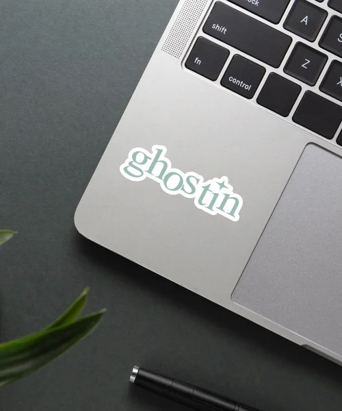 Ghostin Sticker