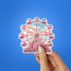 Giant Wheel Sticker